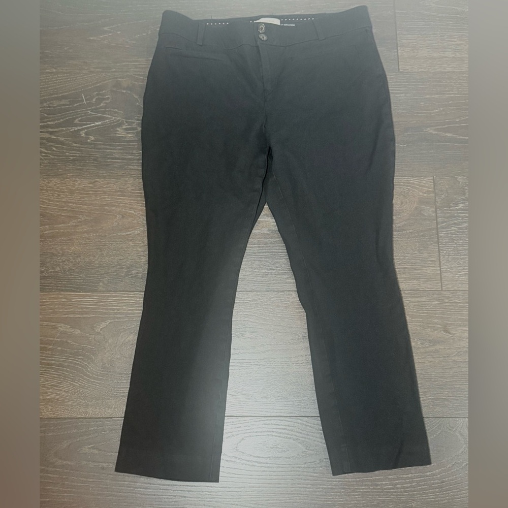 Anthropologie Essential Slim Black Pants